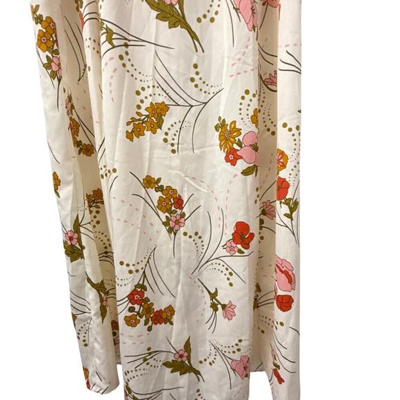 Modcloth Floral Halter Maxi Dress Size 8 - Picture 15 of 15